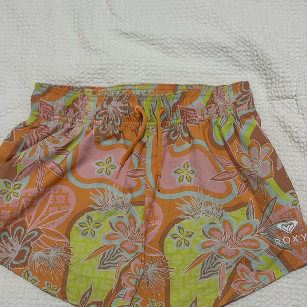 Roxy Women's Vibrant Floral Athletic Shorts